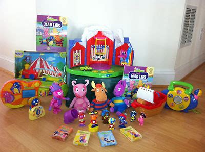 BACKYARDIGANS LOT 25 pieces- Plush, Circus, Train, Figures, Musical Toys, Books | #373114328