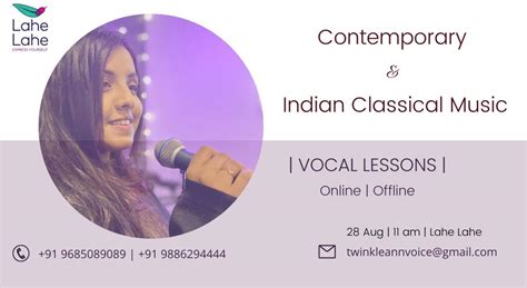 Carnatic Music - Vocal Lessons