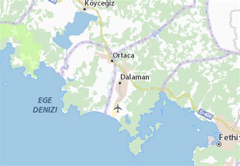 MICHELIN Dalaman map - ViaMichelin