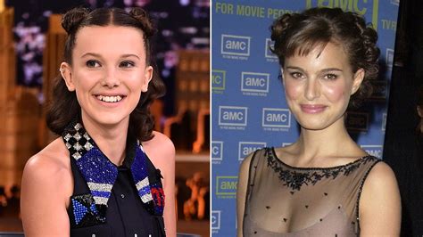 Twitter Thinks Millie Bobby Brown Is Young Natalie Portman's ...