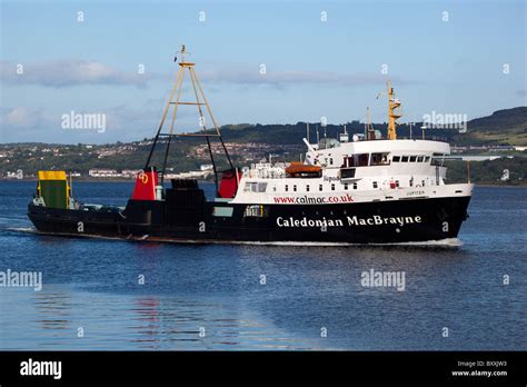 Gourock to Dunoon Cal Mac Ferry Stock Photo - Alamy