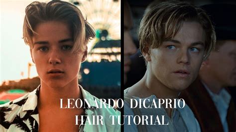 Leonardo DiCaprio Inspired Hairstyle Tutorial 2020 - NY Beauty Review