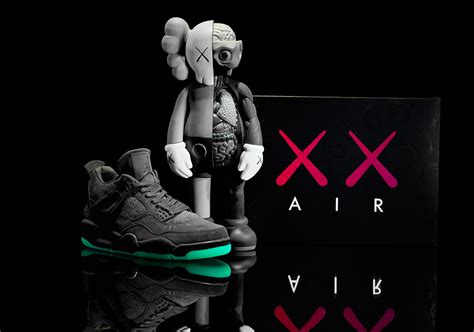 KAWS Air Jordan 4 Glow In The Dark Sole | SneakerNews.com