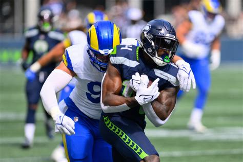 Seahawks' DK Metcalf levels Rams cornerback with cheap shot