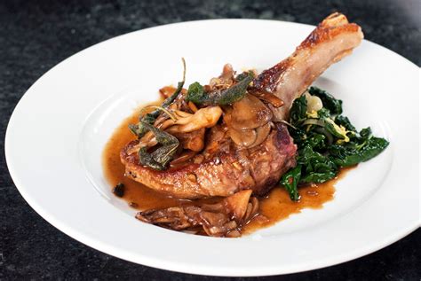 Veal Marsala with Rosemary & Mushrooms - Andrew Zimmern