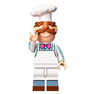 [ 71033-13 8m#001m ] ミニフィギュアズ マペット・シリーズ [ The Swedish Chef ] ( 白 ホワイト ...