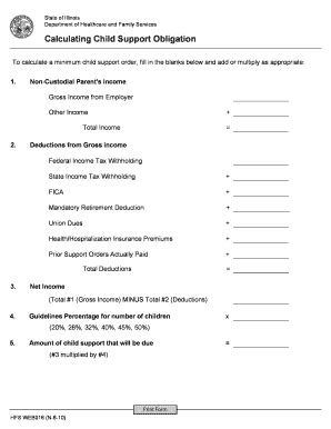 State Of Illinois Form Hfs Web016 - Fill Online, Printable, Fillable, Blank | pdfFiller