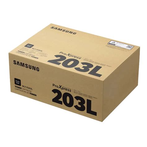 Samsung 203L Black Original High Yield Toner Cartridge - MLT-D203L | CH ...