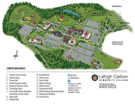 LCCC Campus Map | Universities And Colleges | Sports