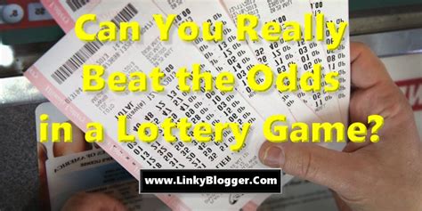 Can You Really Beat the Odds in a Lottery Game? – The Linky Blogger