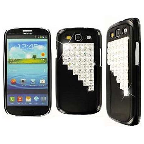 Amazon.com: Samsung Galaxy S3 Case, EMPIRE Slim Fit Studded Diamond ...