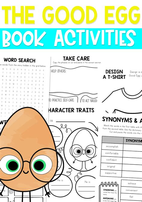 The Good Egg Activities and Teaching Ideas - Little Smart Fox