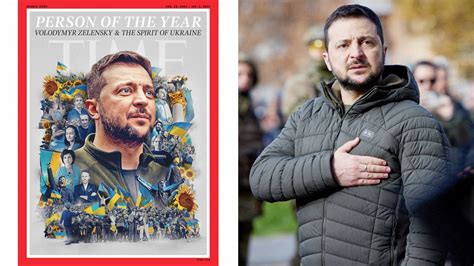 Time Magazine's 2022 Person of the Year: Volodymyr Zelensky and "Spirit of Ukraine"