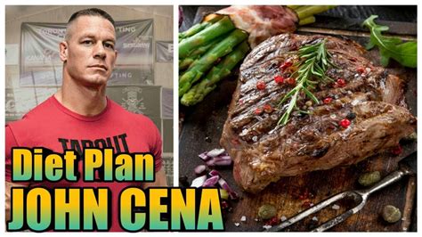 John Cena Diet plan chart, daily workout, age, chicken,vegitable,protein - YouTube