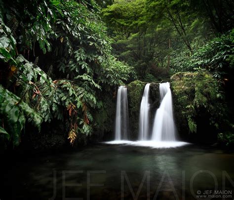 Image: Waterfall in lush forest | Stock photo by JF Maion