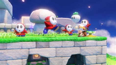 Captain Toad Shy Guy Enemies Gameplay Screenshot Wii U