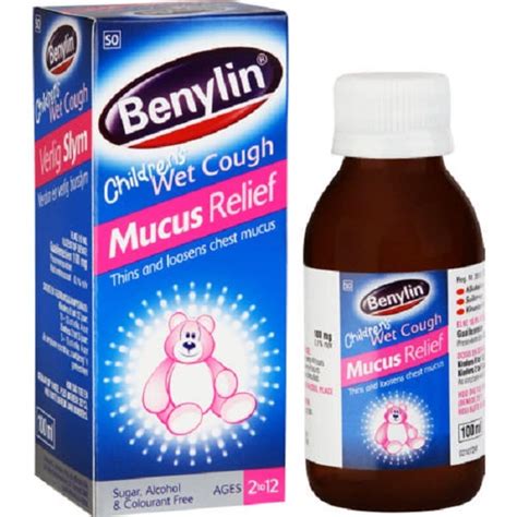 Benylin Childrens Wet Cough Mucus Relief, 100ml - Asset Pharmacy