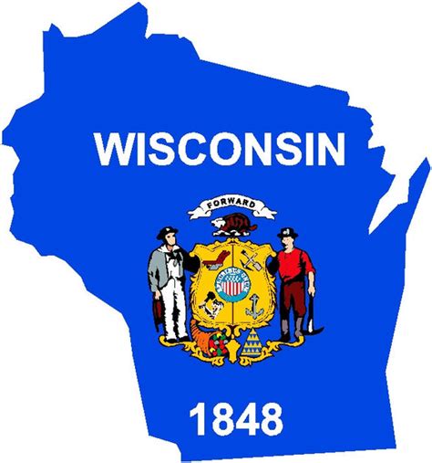 wisconsin state flag decal – House Of Grafix