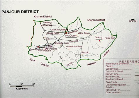 PANJGUR MAP