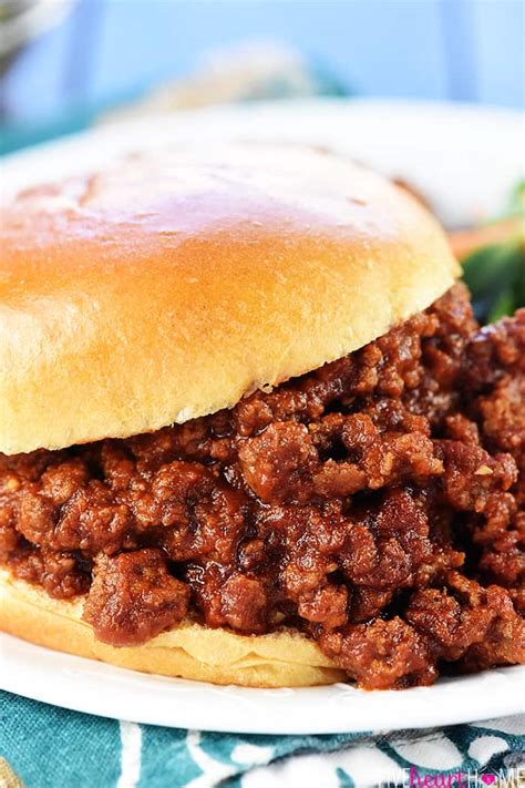 The VERY BEST Sloppy Joe Recipe (5-STAR!!!) • FIVEheartHOME