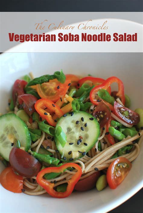 Vegetarian Soba Noodle Salad