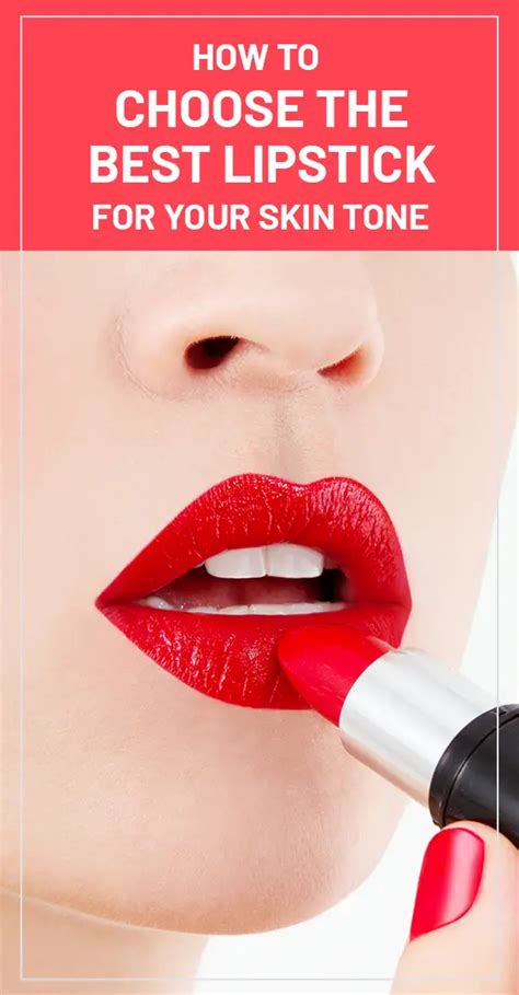 How To Choose The Right Lipstick For Your Skin Tone In 2024