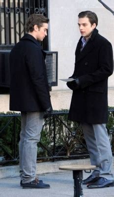 On set of Gossip Girl - Sebastian Stan Photo (15323413) - Fanpop