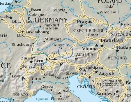 Rosenheim Germany Map - Time Zones Map