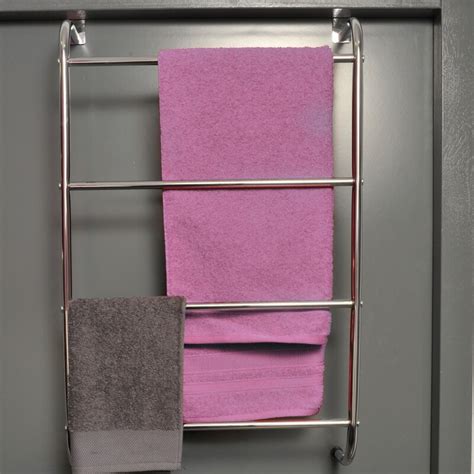 Evideco Four Bar Over-the-Door Towel Rack & Reviews | Wayfair