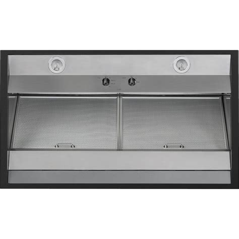 Best Buy: GE Café Series 36" Externally Vented Range Hood Black slate CV966EKDS