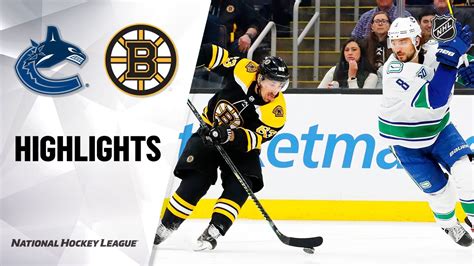 NHL Highlights | Canucks @ Bruins 2/4/20 - YouTube