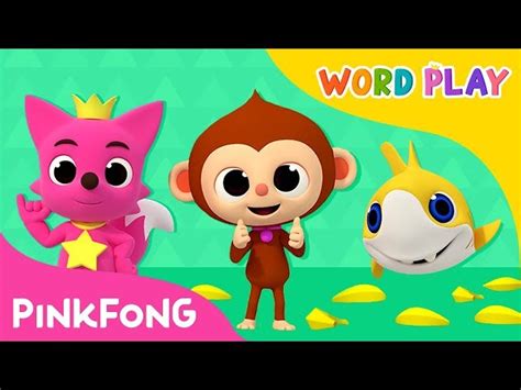 Monkey Banana and more | Word Play | +Compilation | Pinkfong Songs for ...