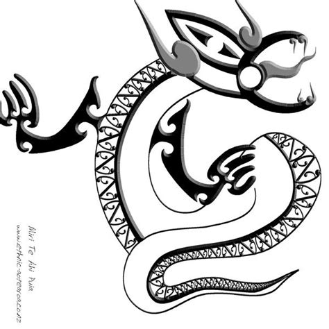 Maori Taniwha by DragonAotearoa on DeviantArt