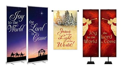 Christmas Church Banners | ChurchBanners.com