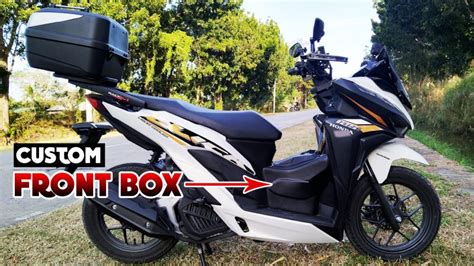 Honda Click 125i | Custom Front Box - MotobeastPH