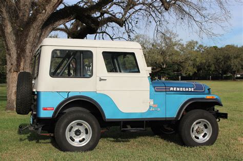 1975 JEEP CJ 5 RENEGADE 304 V8 LEVI EDITION- 35,868 Original Documented ...