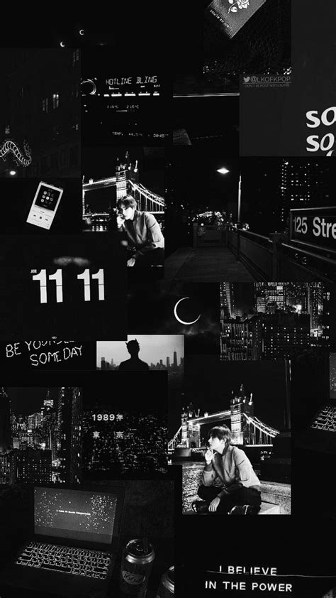 Aesthetic Black Collage Wallpapers - Wallpaper Cave