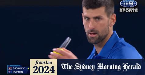 Video: Australian Open Highlights: Novak Djokovic v Alexei Popyrin