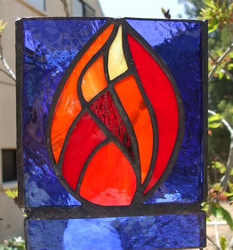 Eternal Flame - Stained Glass Lamp | Flickr - Photo Sharing!