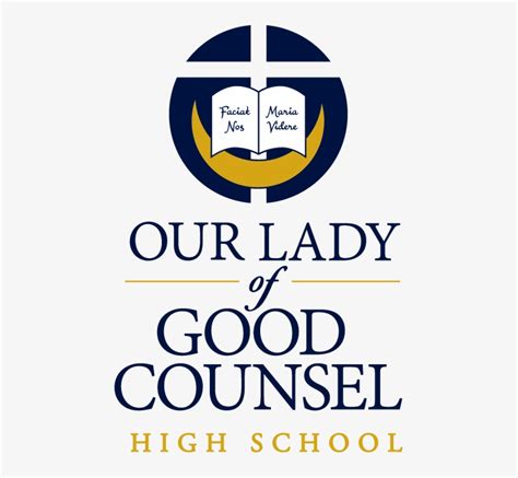 Vertical - Our Lady Of Good Counsel Logo - 457x677 PNG Download - PNGkit