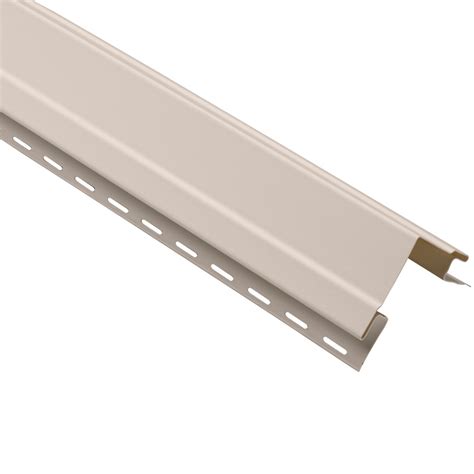 Durabuilt 400 Vinyl Siding Trim Outside Corner Post Beige 4-in x 120-in ...