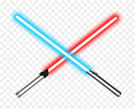 Dueling Lightsabers - Lightsaber Clip Art - FlyClipart