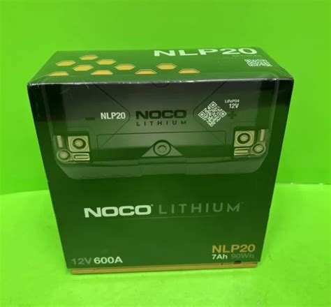NOCO NLP20 BLACK Lightweight 12V 600A Lithium Powersport Battery*FREE SHIPPING* $109.95 - PicClick