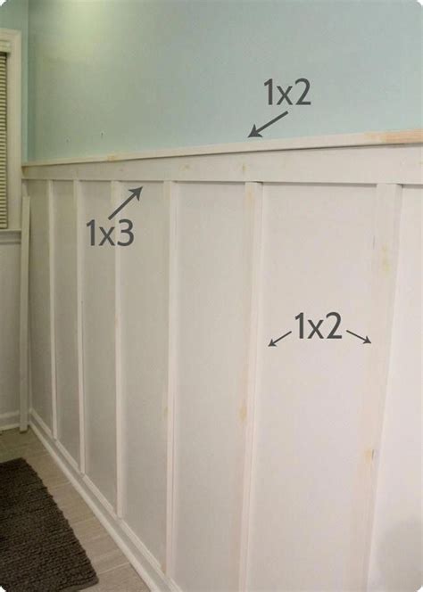 Wood for cheap and easy board and batten, diy board and batten walls are much easier than you ...