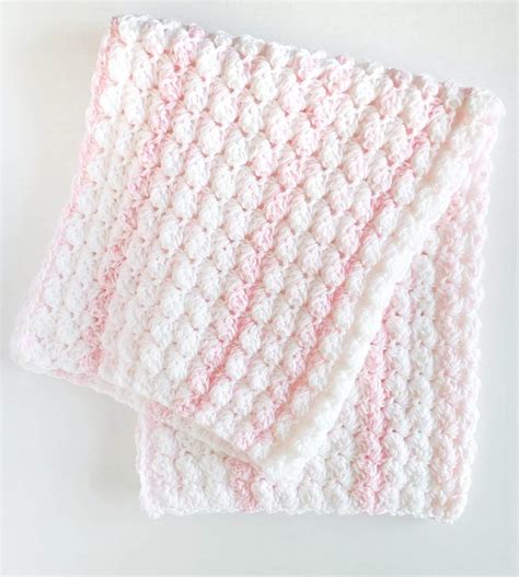 crochet baby blanket - Crochet baby blanket in green, white and soft ...