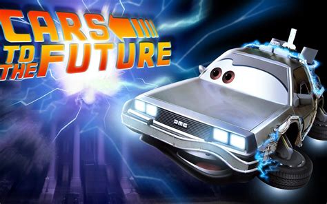 Car Back To The Future Wallpaper Background | Back to the future, Pixar ...