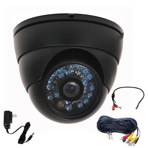 VideoSecu IR Day Night Vision 20 LEDs Security Camera 1/3'' CCD 480TVL 3.6mm Wide Angle with ...