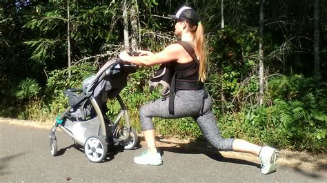 Full Body Active Stroller Workout For Busy Moms on the Go