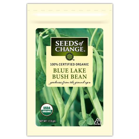 Seeds of Change Blue Lake Bush Bean Seed-01479 - The Home Depot