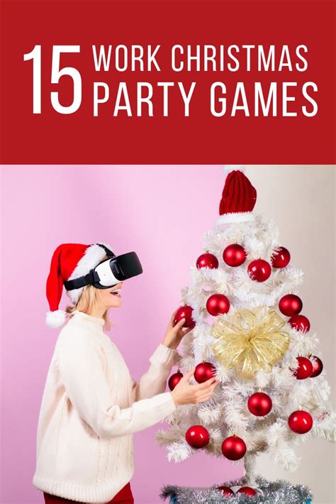 15 Festive Christmas Party Games • A Subtle Revelry | Work christmas party games, Work christmas ...